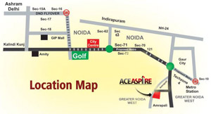 Ace Aspire Location Map